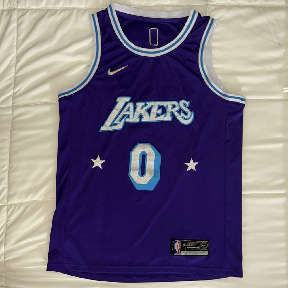 Los Angeles Lakers CityEdition:Russel Westbrook Nike Dri-FIT NBA Swingma…